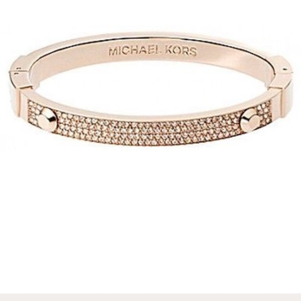 NWOT rose gold pave bracelet